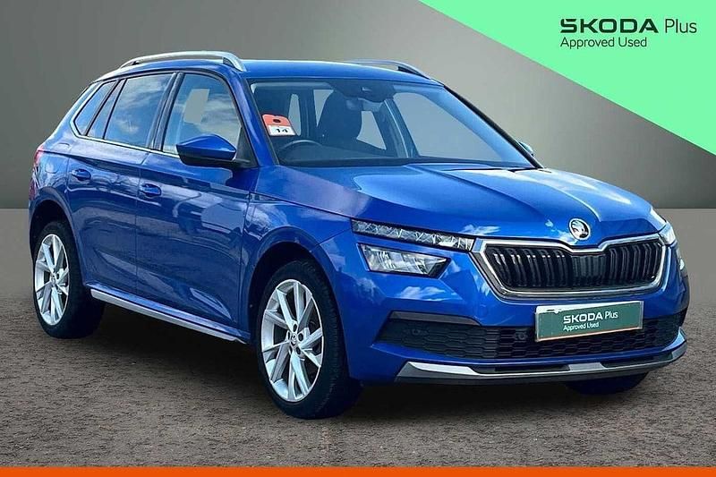 Used Skoda 110 R SE L Executive 81 HP (59 kW) 2022 Race blue metallic Estate