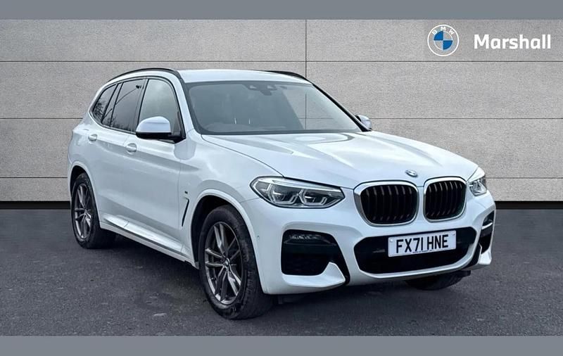 Used BMW X3 M Sport 248 HP (182 kW) 2021 Alpine white  SUV