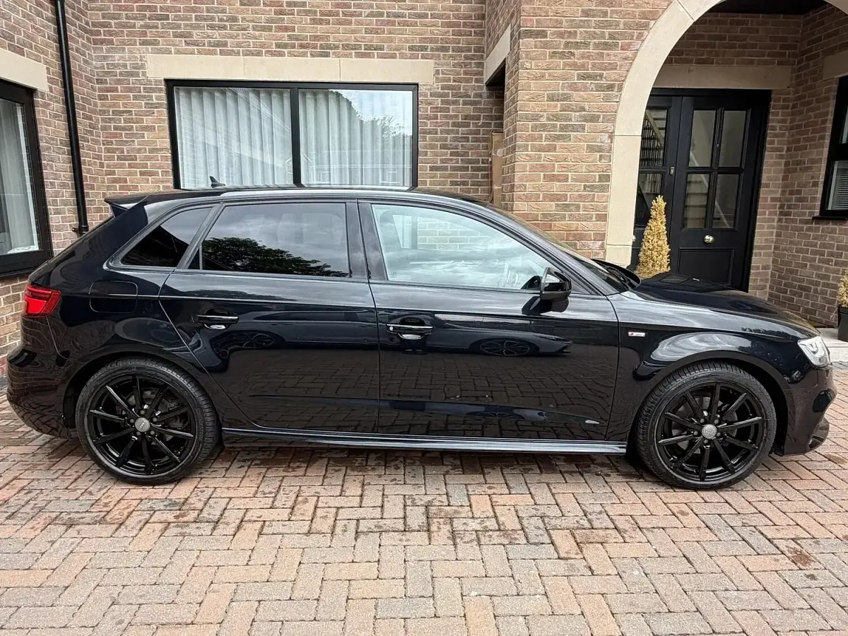 Used Audi A3 Sportback Black Edition 150 HP (110 kW) 2018 Black Hatchback