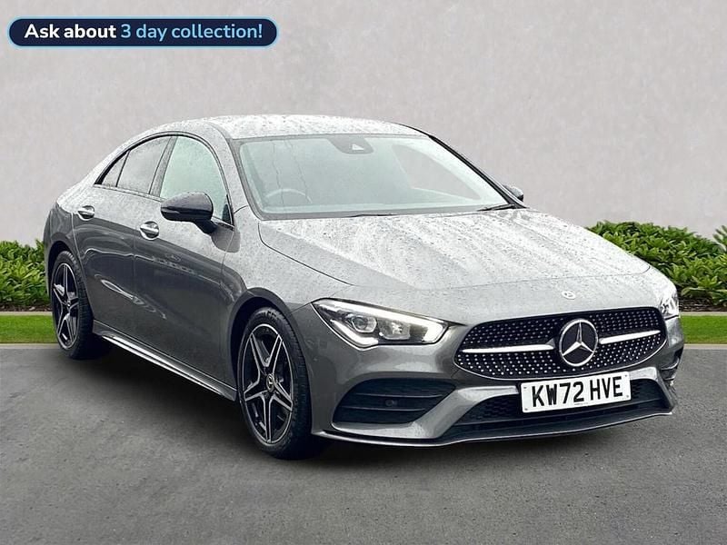 Grey Used 2023 Mercedes CLA200 AMG Line Premium Coupe | £24,333 (Fair price) - Image 1/4