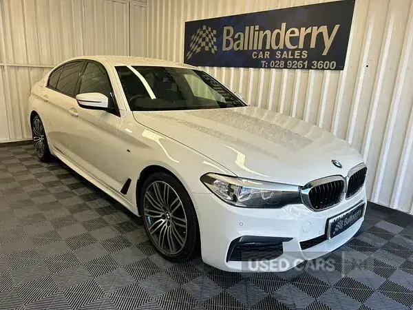 Used BMW 520 M Sport 187 HP (137 kW) 2019 White Sedan