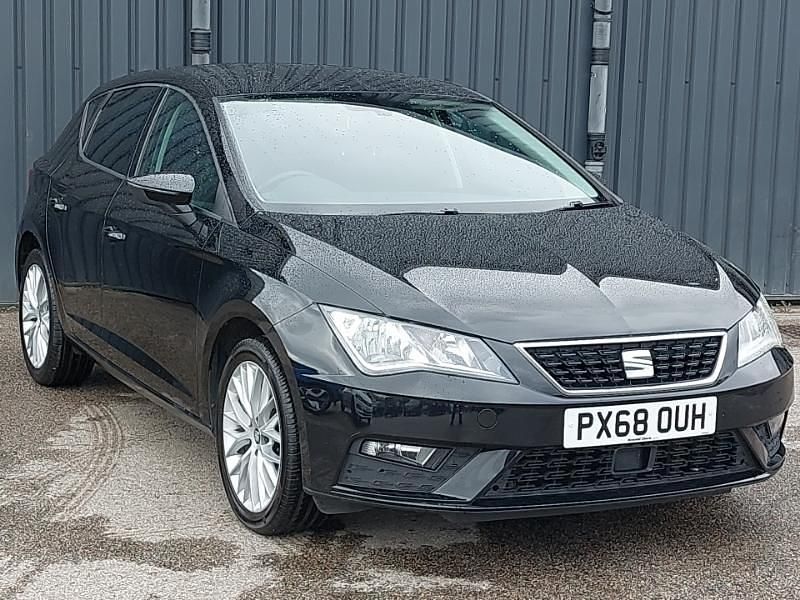 Black Used 2018 Seat Leon SE Dynamic Hatchback | £9,998 (A bit pricey) - Image 1/4