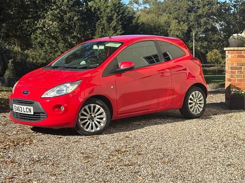 Red Used 2013 Ford Ka Zetec Hatchback | £995 (Super price) - Image 1/4