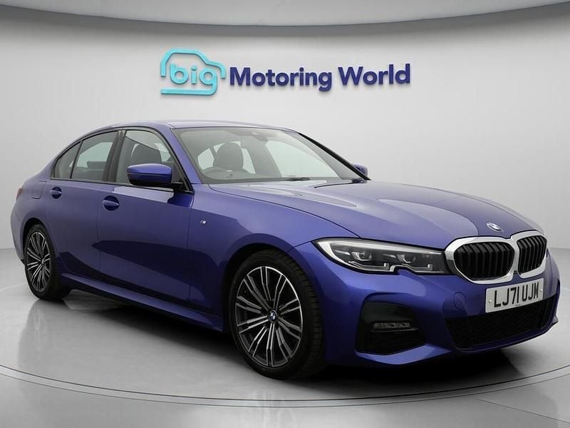 Blue Used 2021 BMW 320 M Sport Sedan | £21,800 (Fair price) - Image 1/4
