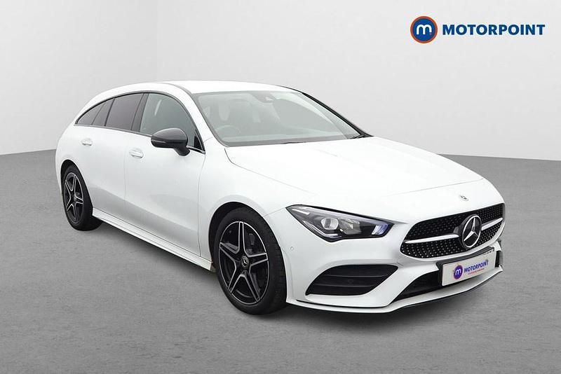 Used Mercedes CLA200 AMG Line Premium 2022 White Estate