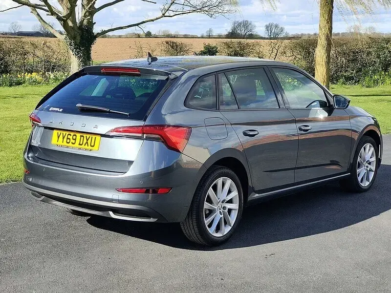 Used Skoda Scala SE L 116 HP (85 kW) 2019 Grey Hatchback
