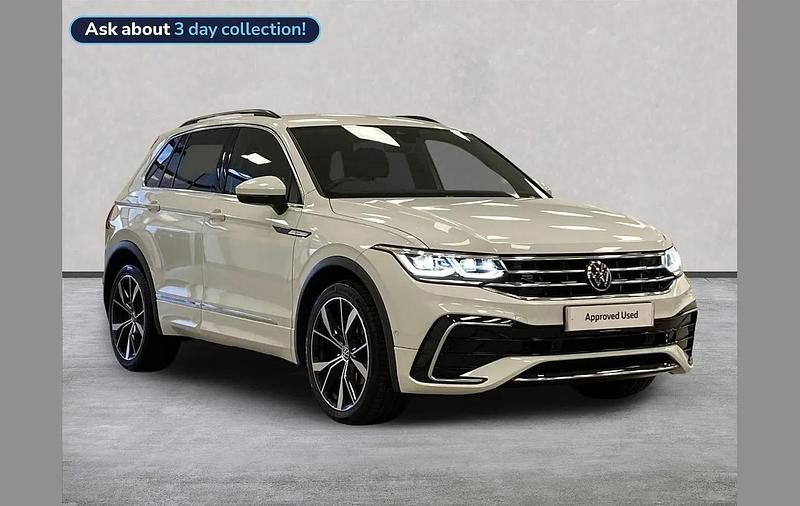 Used VW Tiguan R-line 150 HP (110 kW) 2023 White SUV
