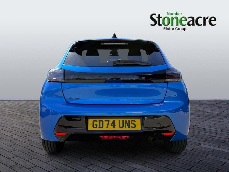 Used Peugeot 208 Allure 101 HP (74 kW) 2025 Blue Hatchback