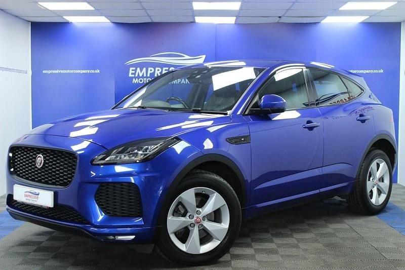 Used Jaguar E-Pace R-Dynamic 180 HP (132 kW) 2018 Blue SUV