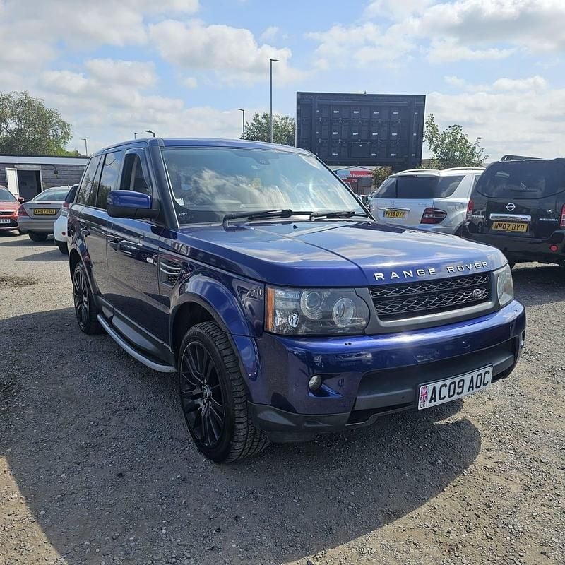 Blue Used 2010 Land Rover Range Rover Sport HSE SUV | £3,695 (Good price) - Image 1/4