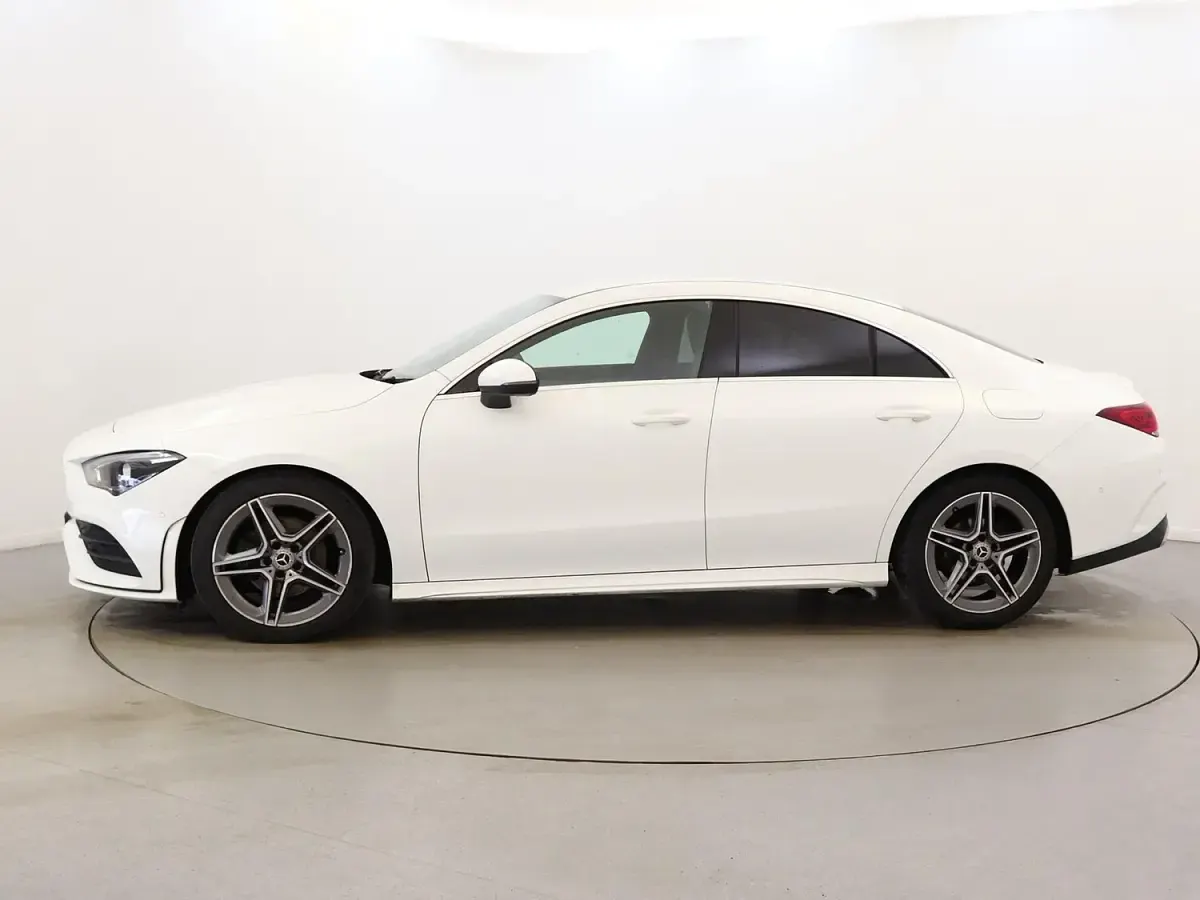 Used Mercedes CLA180 AMG line 2020 White Coupe
