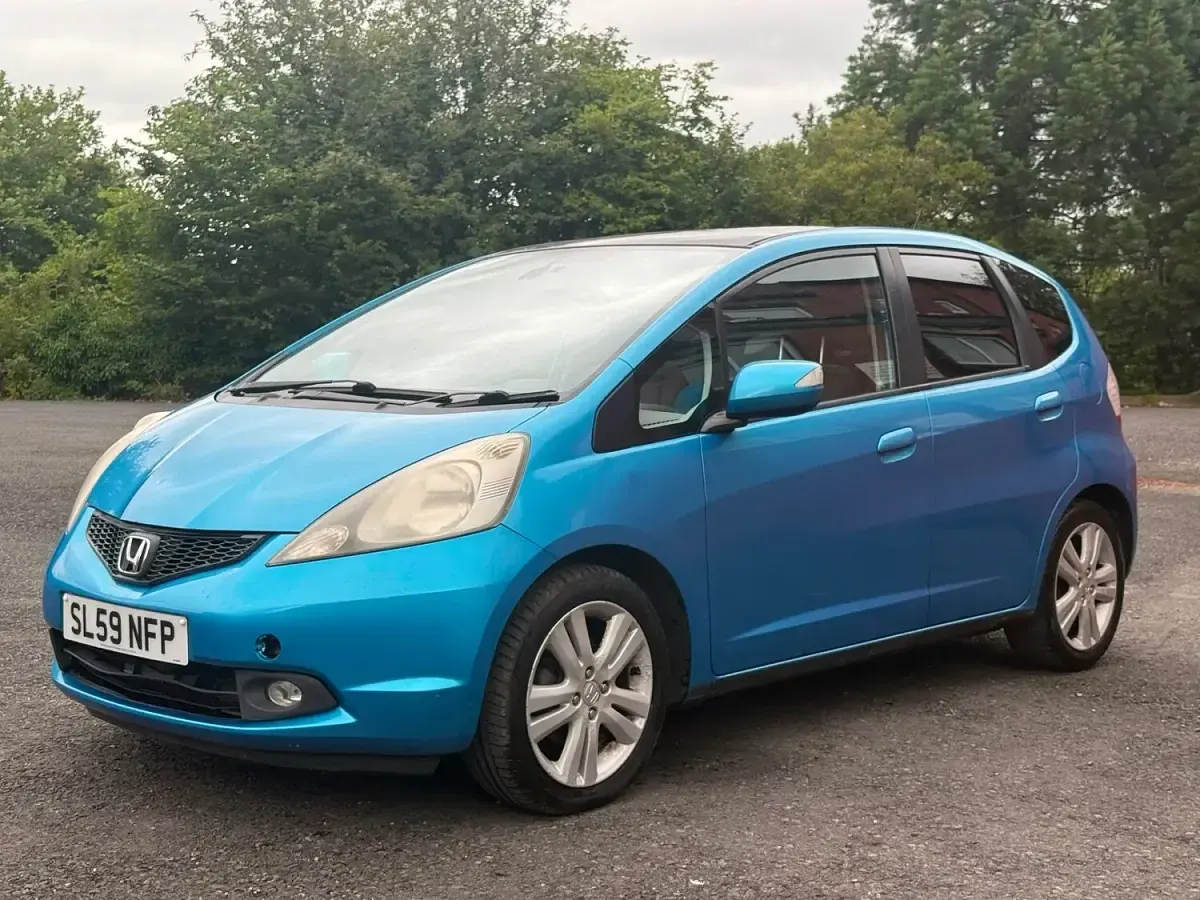 Used Honda Jazz EX 100 HP (73 kW) 2009 Blue Hatchback