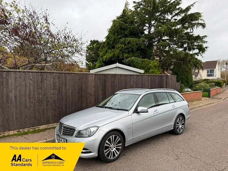 Silver Used 2011 Mercedes C250 Elegance Estate | £12,495 - Image 1/4