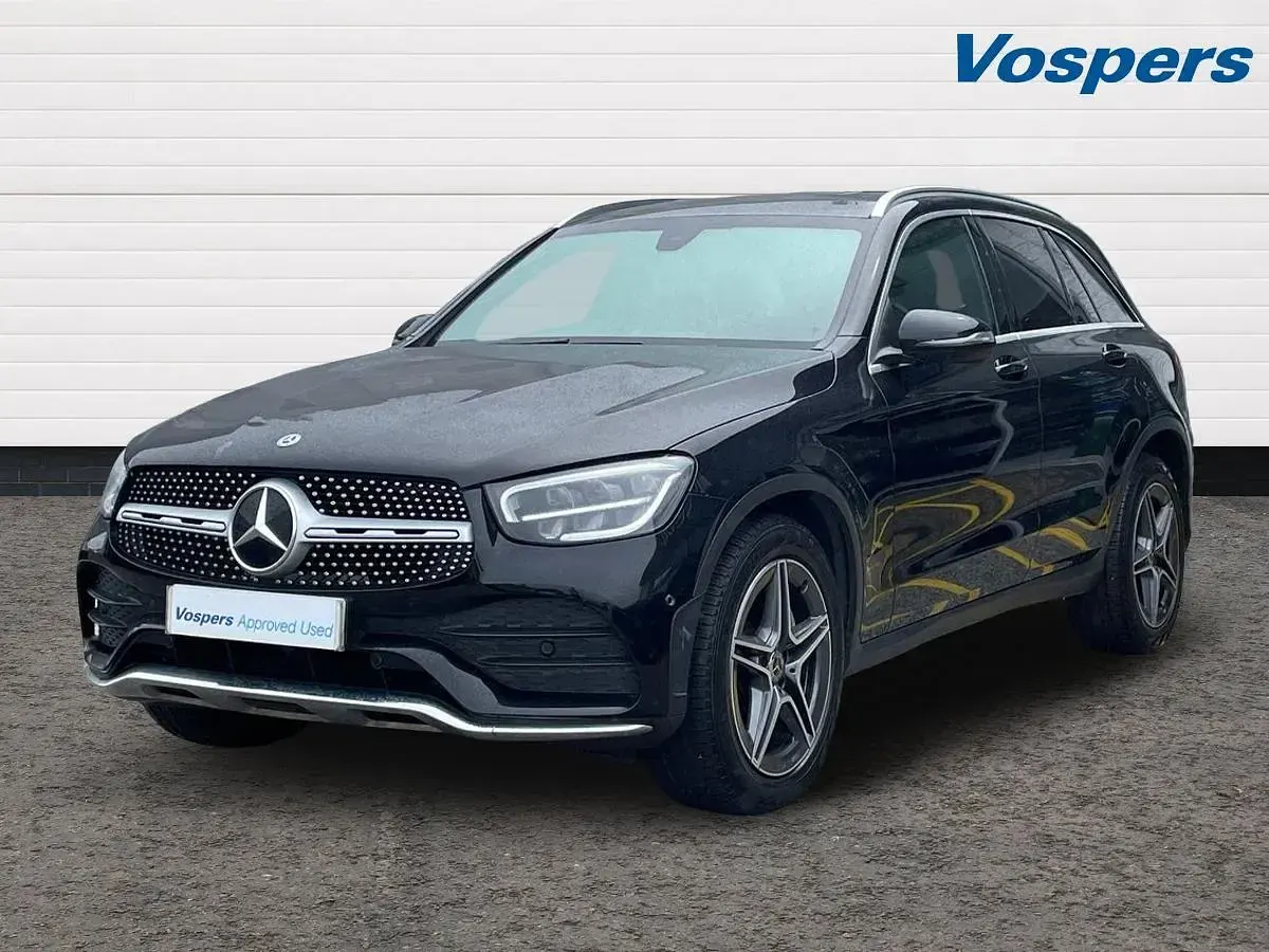Used Mercedes GLC220 AMG line 191 HP (140 kW) 2020 Black SUV
