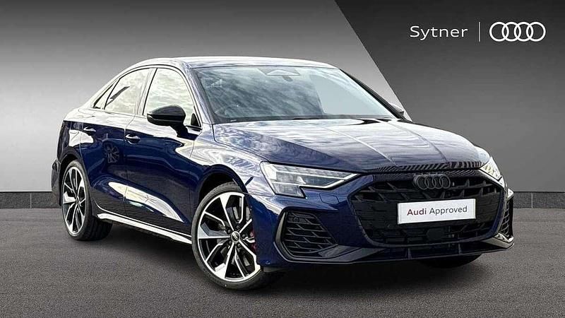Blue Used 2025 Audi S3 Black Edition Sedan | £45,000 (Expensive) - Image 1/4