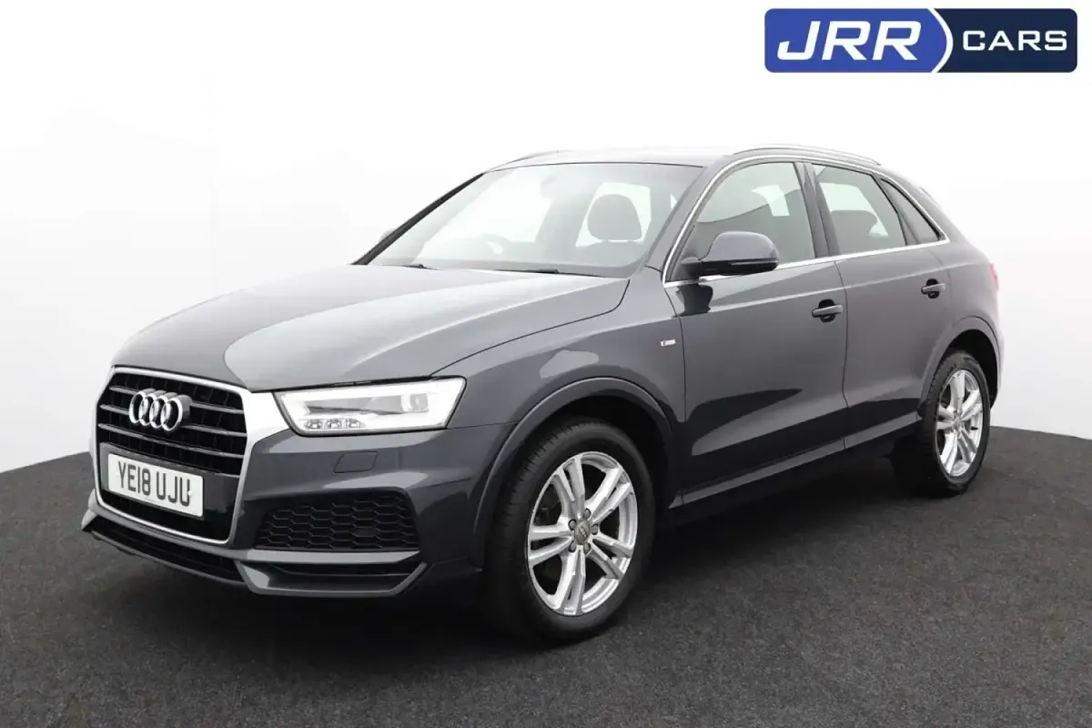 Begagnad Audi Q3 S-Line 150 HK (110 kW) 2018 Grå SUV