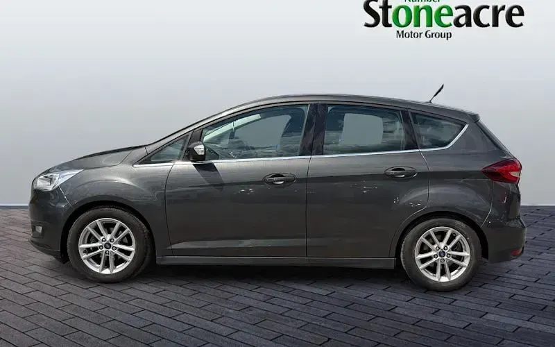 Used Ford C-MAX Zetec 120 HP (88 kW) 2019 Grey MPV