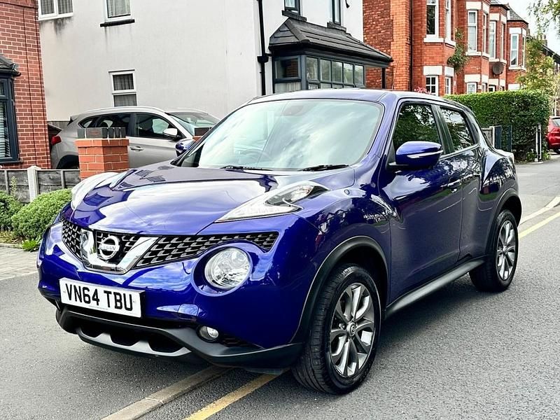 Usado Nissan Juke Tekna 2014 Azul SUV