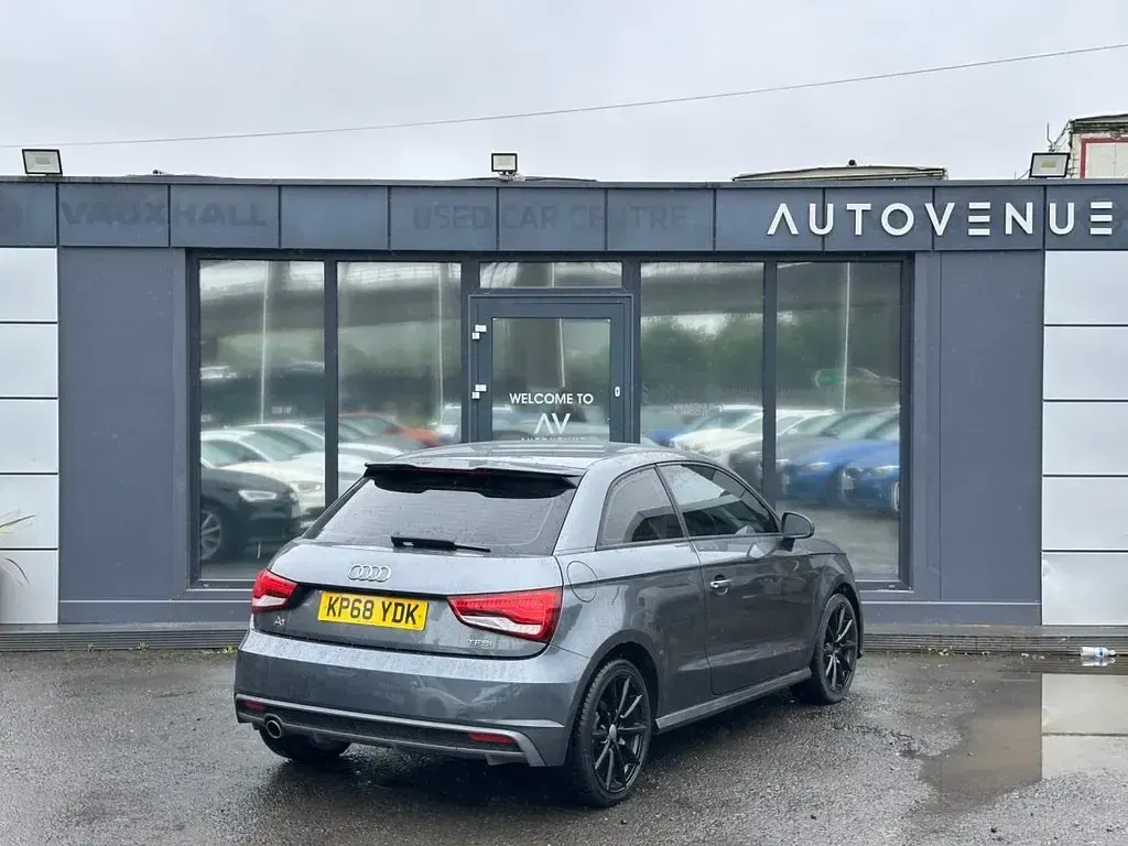 Used Audi A1 S-Line 95 HP (69 kW) 2018 Grey Hatchback