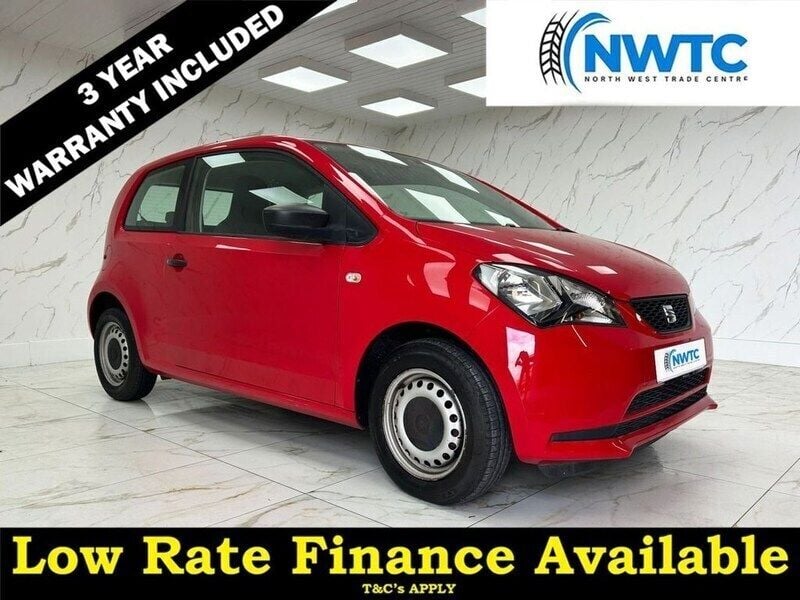 Red Used 2015 Seat Mii Hatchback | £4,895 (Good price) - Image 1/4