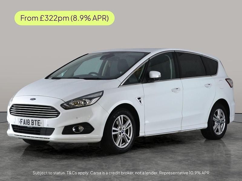 White Used 2018 Ford S-MAX Titanium MPV | £12,413 (Fair price) - Image 1/2