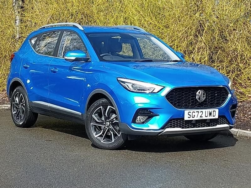 Used MG ZS Exclusive 106 HP (77 kW) 2022 Blue SUV