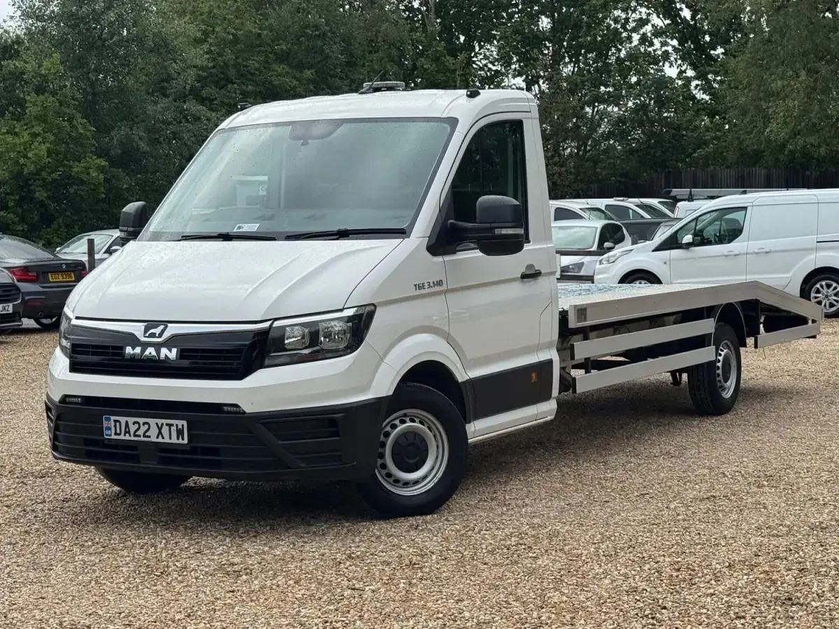 Used MAN TGE 138 HP (101 kW) 2022 White Van