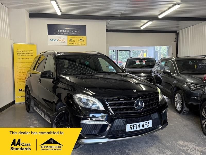 Black Used 2014 Mercedes ML63 AMG AMG SUV | £15,985 - Image 1/4