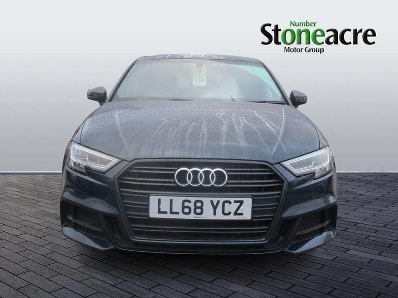 Used Audi A3 Sportback Black Edition 2019 Blue Hatchback