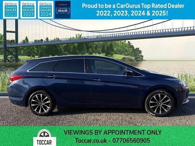 Used Hyundai i40 SE 115 HP (84 kW) 2019 Blue Estate