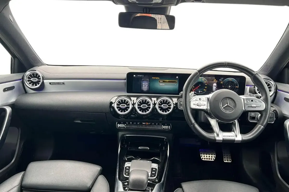 Used Mercedes A35 AMG Active 306 HP (225 kW) 2019 Black Hatchback
