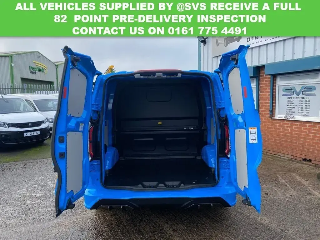 Used Ford Transit Custom 2025 Blue Van
