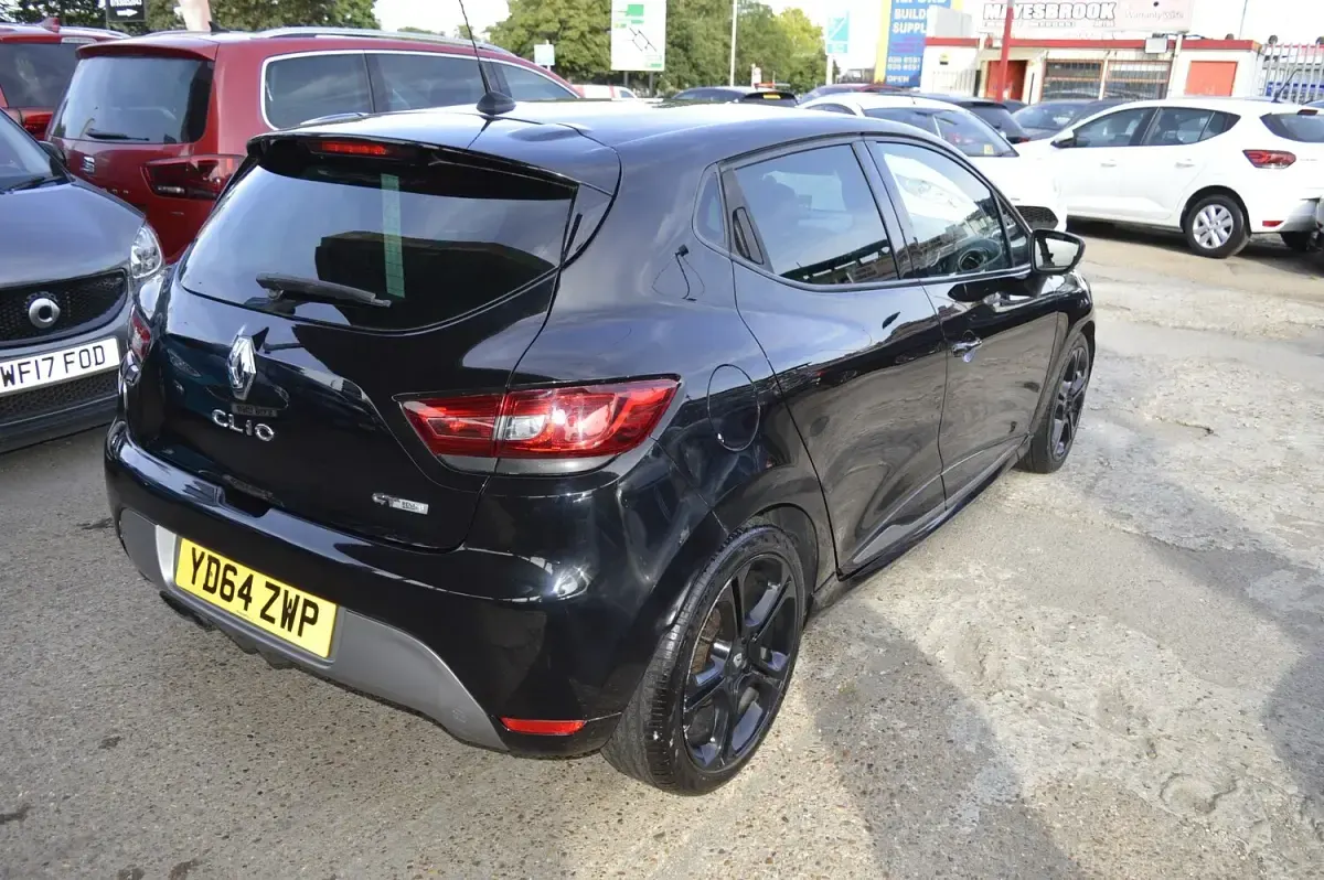 Used Renault Clio GT-Line 120 HP (88 kW) 2014 Black Hatchback