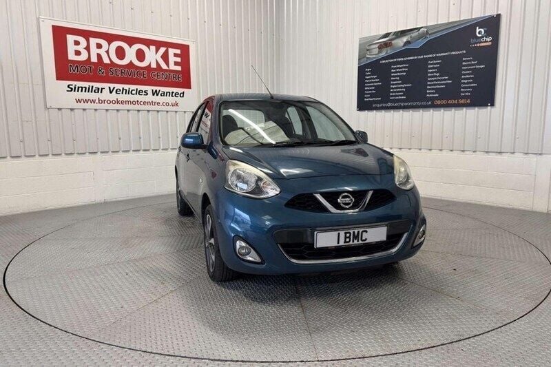 Blue Used 2013 Nissan Micra Tekna Hatchback | £5,150 (Fair price) - Image 1/1