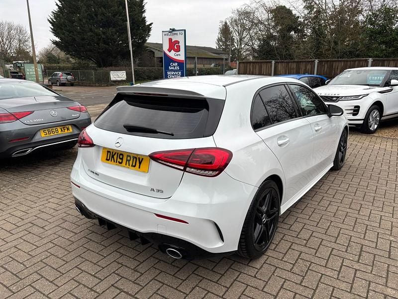 Used Mercedes A35 AMG 2019 White Hatchback