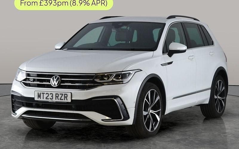 Used VW Tiguan R-line 150 HP (110 kW) 2023 White SUV