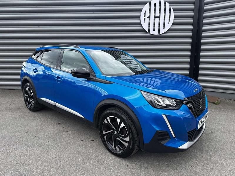 Blue Used 2022 Peugeot 2008 Allure+ SUV | £10,167 (Super price) - Image 1/4