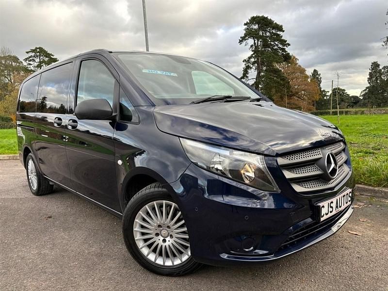 Blue Used 2018 Mercedes Vito MPV | £25,993 (Expensive) - Image 1/2