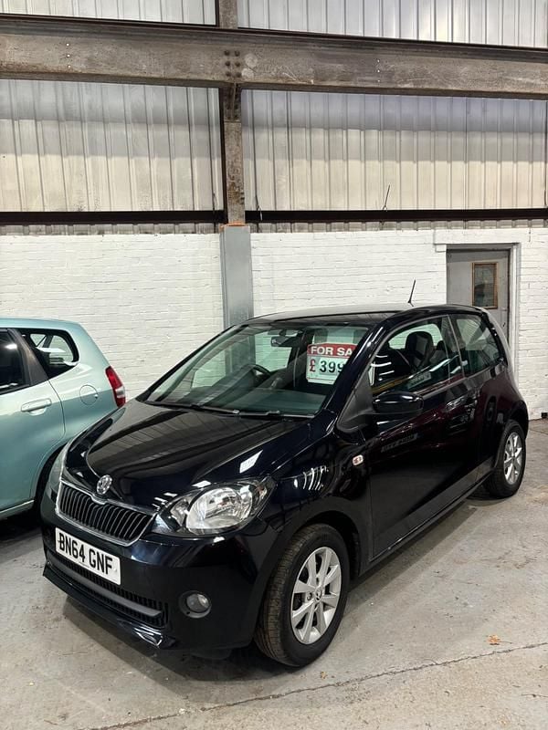 Used Skoda Citigo Elegance 75 HP (55 kW) 2014 Black Hatchback
