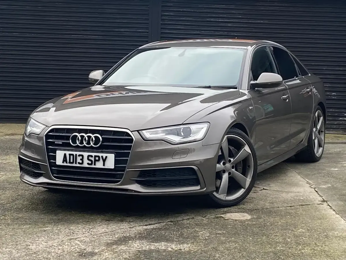 Begagnad Audi A6 S-Line 313 HK (230 kW) 2014 Grå Sedan