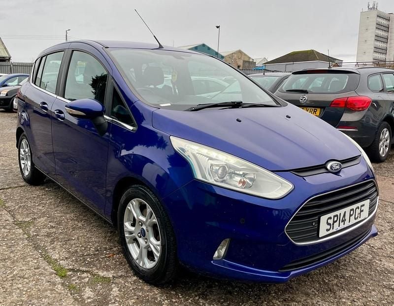 Used Ford B-MAX Zetec 2014 Blue MPV