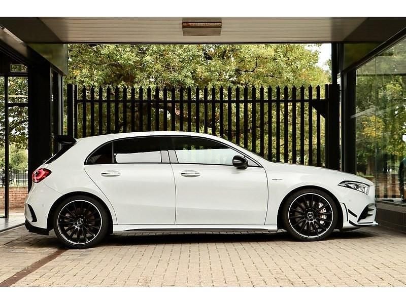 Used Mercedes A35 AMG Premium Plus 301 HP (221 kW) 2021 White Hatchback