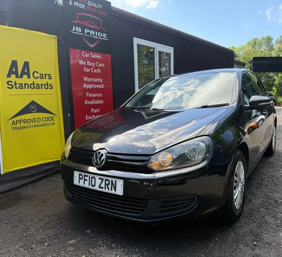 Used VW Golf VI S 2010 Black Hatchback