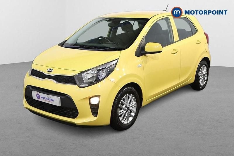 Used Kia Picanto 2021 Yellow Hatchback