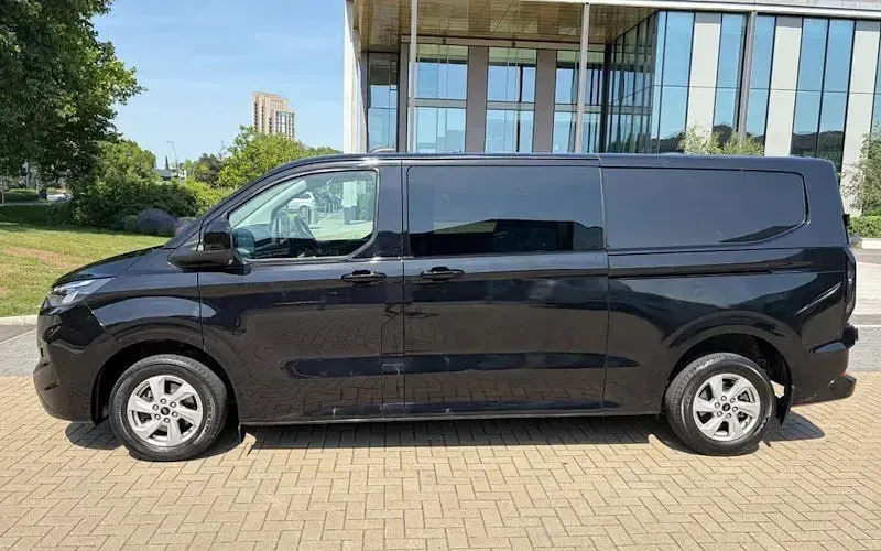 Used Ford Transit Custom Limited 136 HP (100 kW) 2024 Black Van