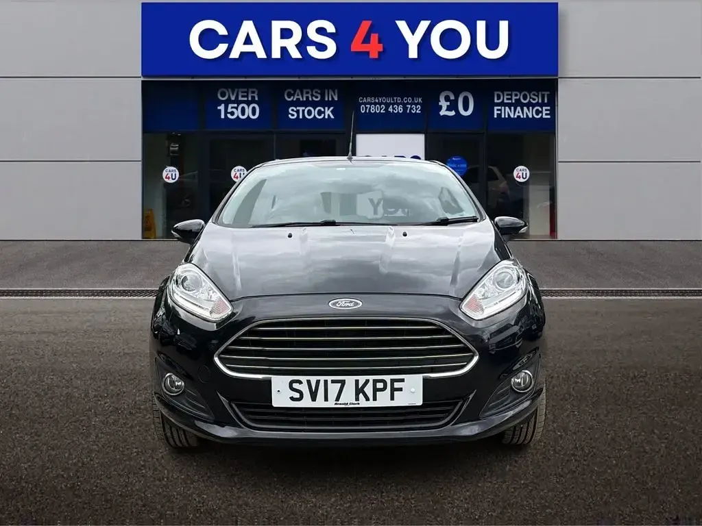 Used Ford Fiesta Zetec 82 HP (60 kW) 2017 Black Hatchback