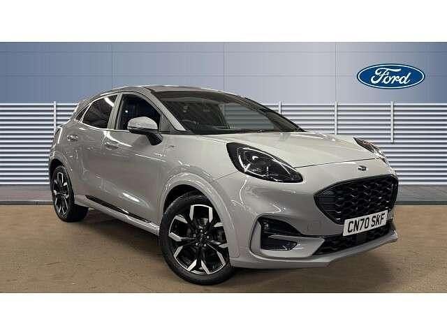 Grey Used 2020 Ford Puma Gen-E ST-Line X SUV | £13,161 (Fair price) - Image 1/4
