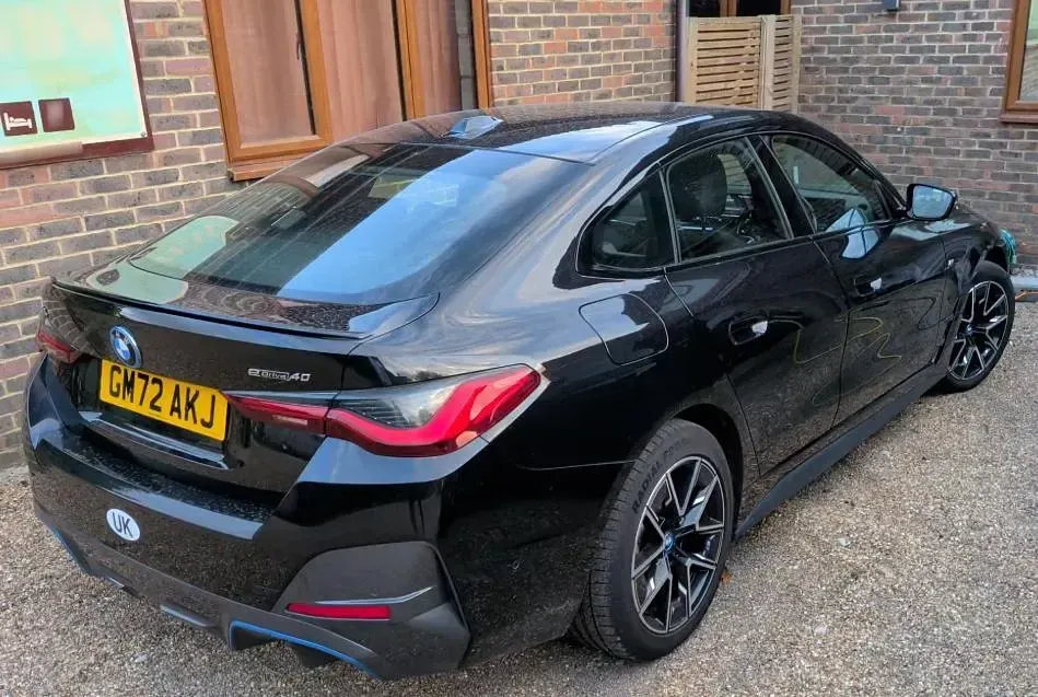 Used BMW i4 M Sport 250 kW (340 HP) 2022 Black Sedan