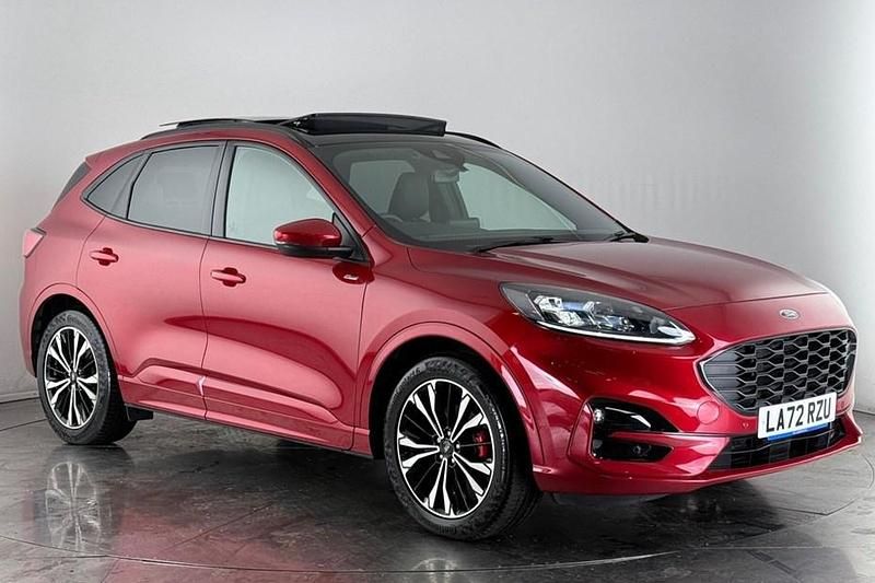 Red Used 2022 Ford Kuga ST-Line X SUV | £21,850 (Fair price) - Image 1/1