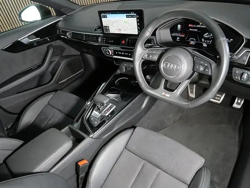 Used Audi A4 Black Edition 150 HP (110 kW) 2023 Black Estate